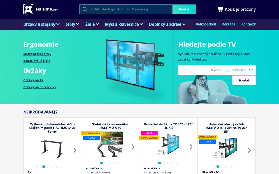 Náhled webu Haltimo